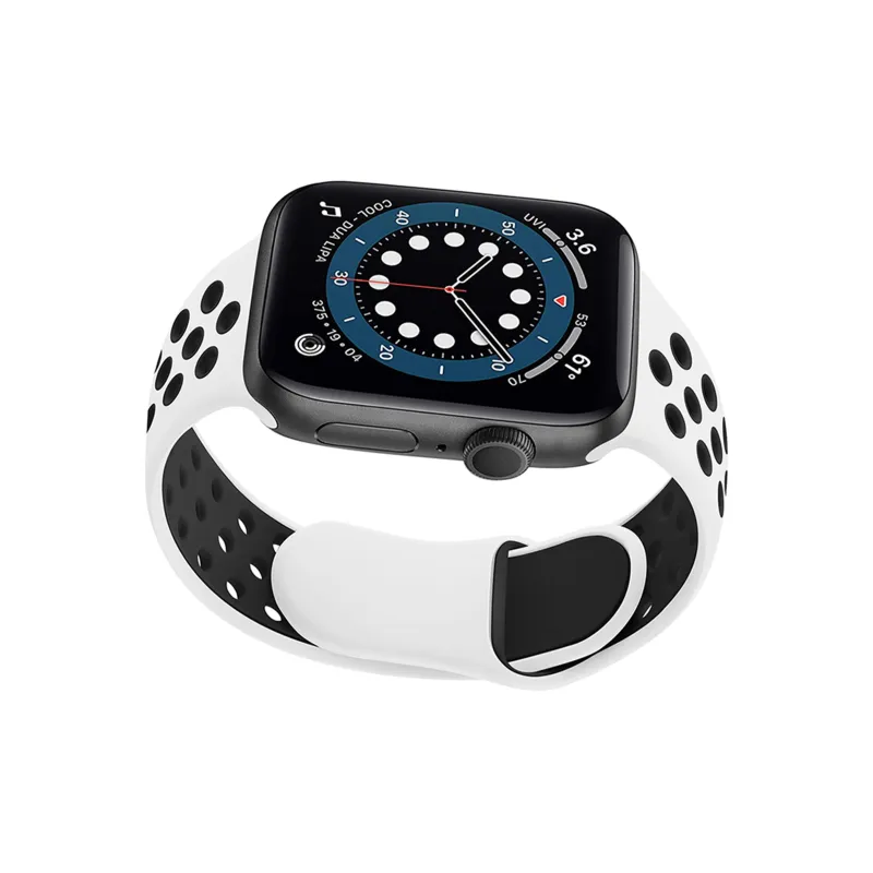 ZHENGGUANG Watch Band Apple Compatibility Silicone Material-76