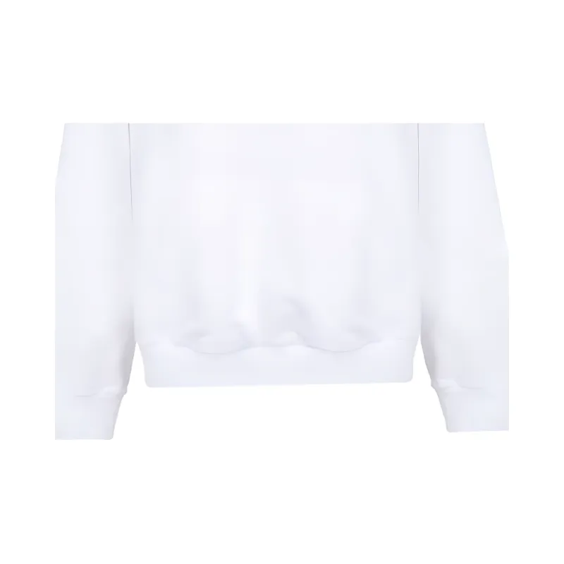 Balenciaga Sweatshirt Loose Fit Style Women's White-5