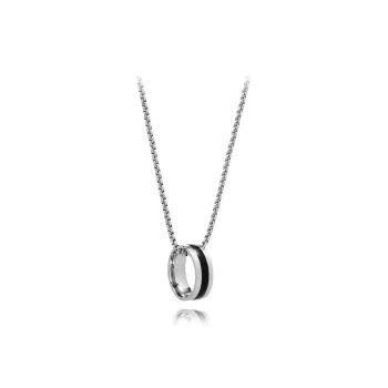 LuluCanaan Titanium Steel Necklaces Men's