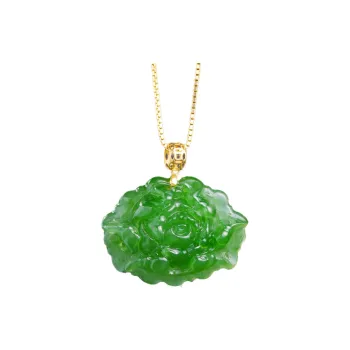 FANHAOGANG JADE Hetian Jade Necklaces Jasper Women's