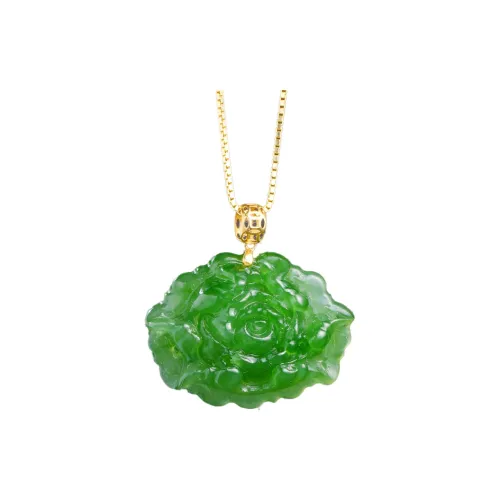 FANHAOGANG JADE Hetian Jade Necklaces Jasper Women's