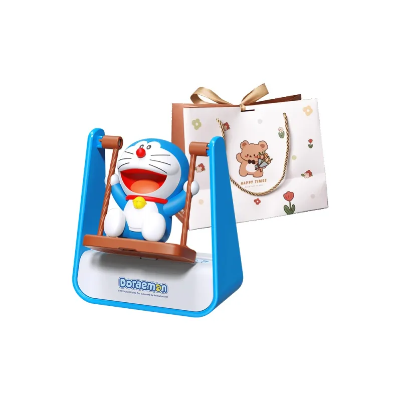 ROCK x Doraemon/Doraemon X Robot Cat Co brand Swing Aromatherapy, Number Plate Chibi Figures-5