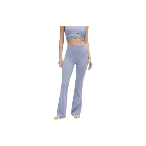 Lululemon Groove SmoothCover™ Sports Pants 30' Women's Blue Willow