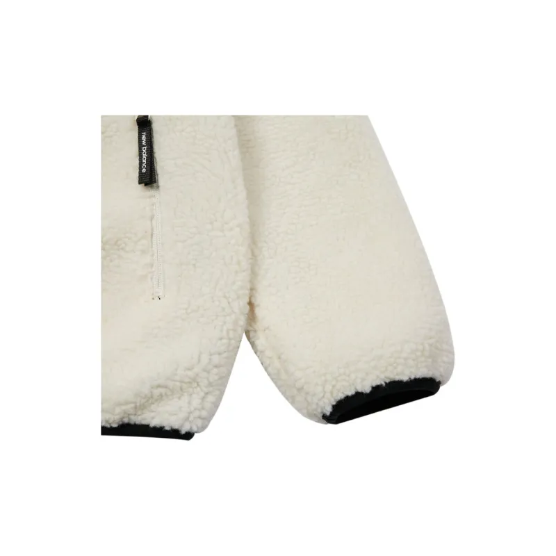 New Balance Leisure Life Velvet Jackets Unisex Ecru-2