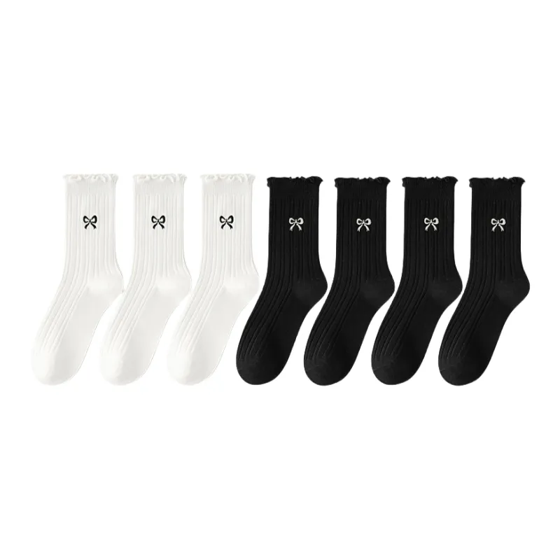 Lan Miao Mid-Calf Socks Women's 7 Pack-13