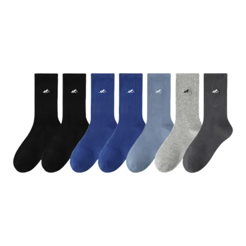 Yalu Mid Calf Socks Men's 7 Pack