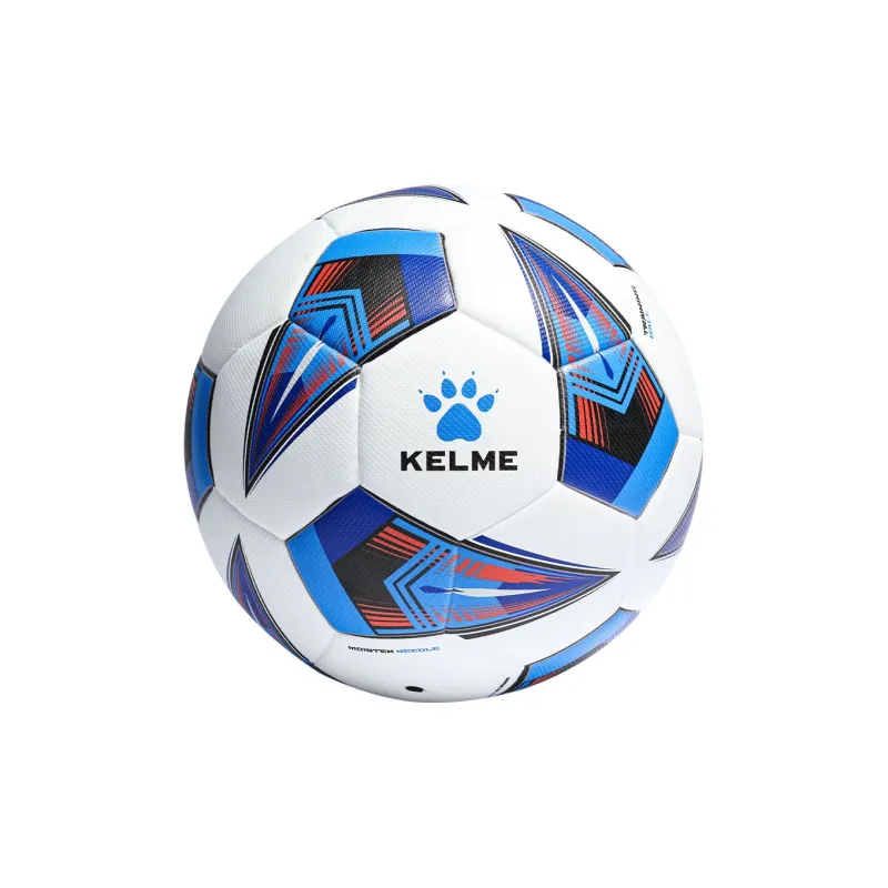 KELME Size 45 Soccer PU Seamless Thermal bonding Unisex White Blue-1