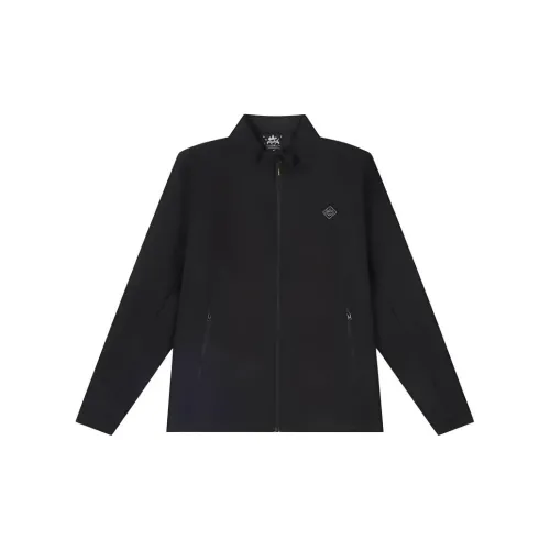 361° Trench Coat Men's Super Black