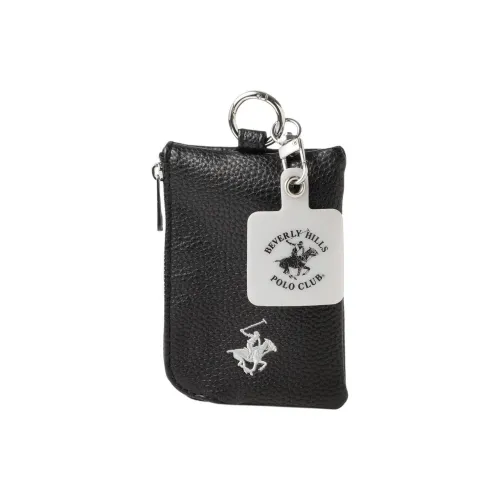 BEVERLY HILLS POLO CLUB PU Shoulder Bag, Crossbody Bag Unisex Black