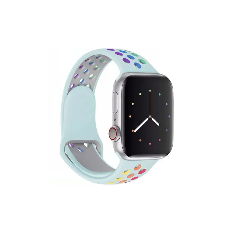 ZHENGGUANG Watch Band Apple Compatibility Silicone Material-14