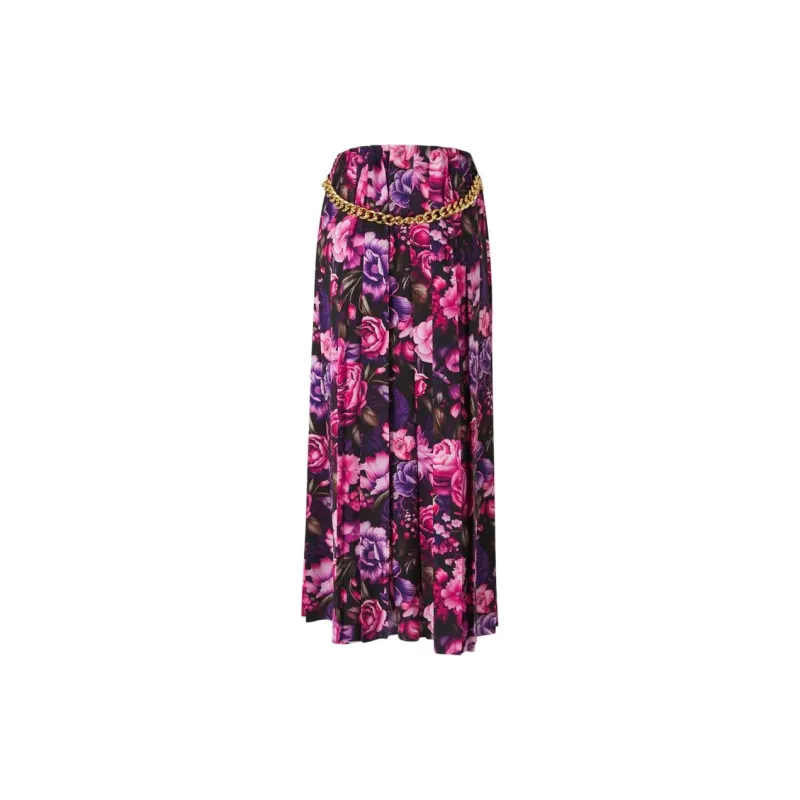Balenciaga Pleated Maxi Skirt-1