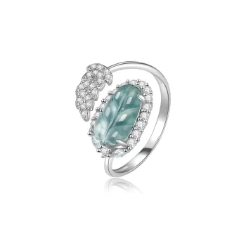 YUANYUXIANG Ice Type Jadeite Rings Women's