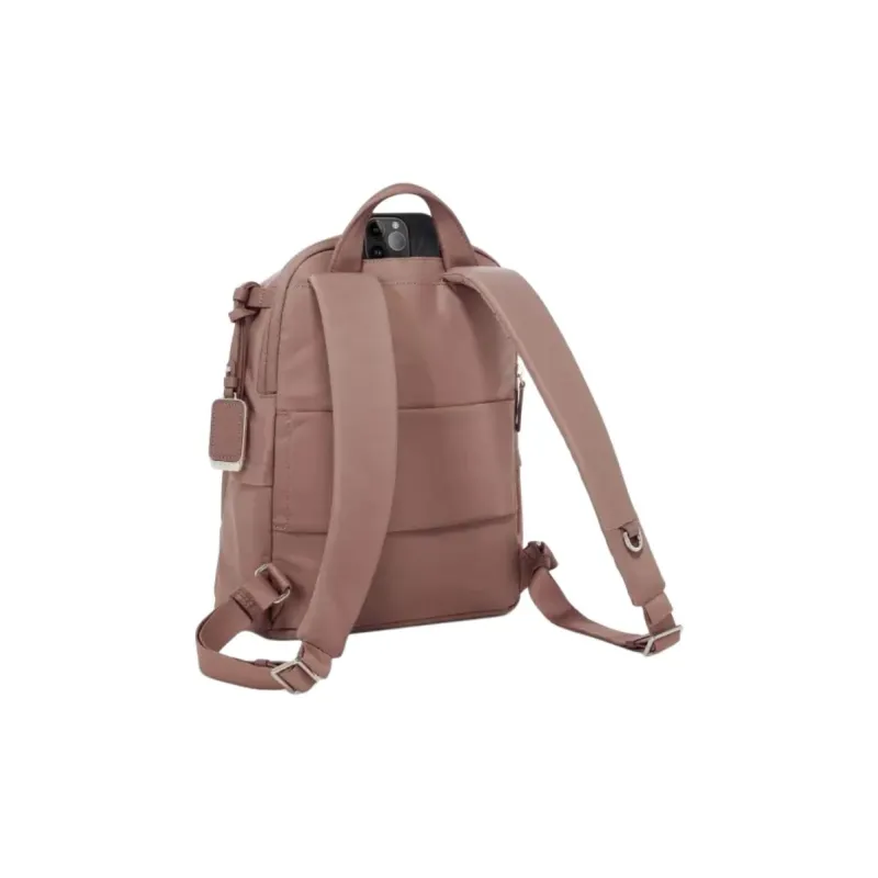 TUMI Nylon Backpack Unisex Pink-3