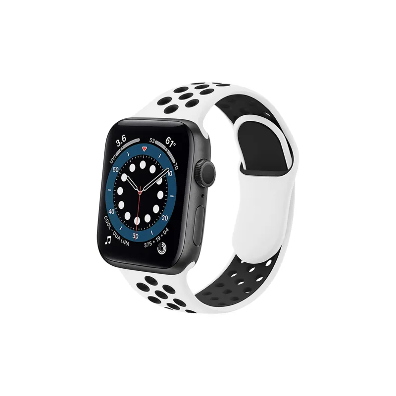 ZHENGGUANG Watch Band Apple Compatibility Silicone Material-75