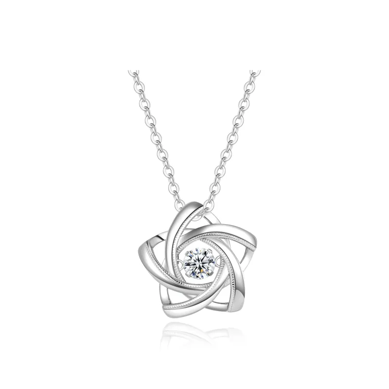 Strange S925 Silver Necklaces Women's-0