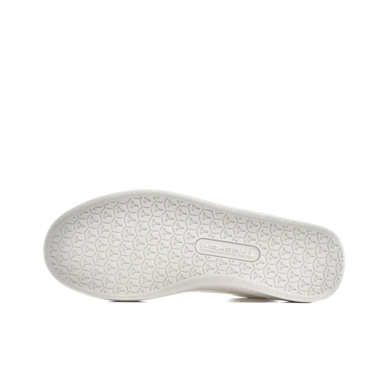 TREEPERI Coverage Slip Resistant And Abrasion Resistant Low Top Skateboard Shoes Unisex White-5