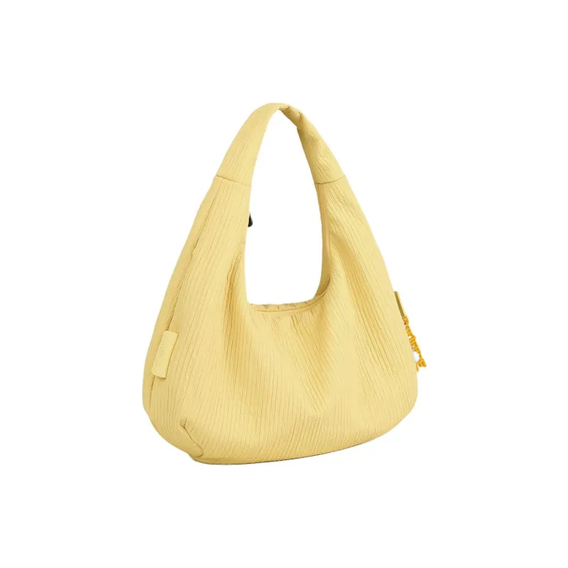 Thereble Fabric Shoulder Bag Large Size Women's Multicolor-4