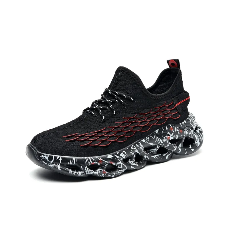 Kuding Cushioning Breathable Coverage Lightweight Height Increasing Casual Shoes Men's-10