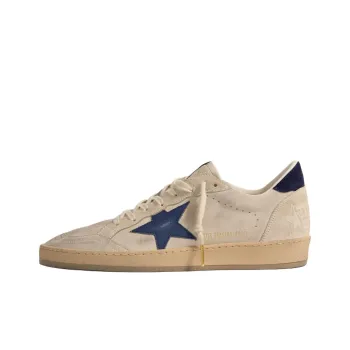 Golden Goose Ball Star Low-Top Skateboard Shoes Men's Marine Blue