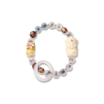 D.K.X Colored Glaze Bracelets Women's