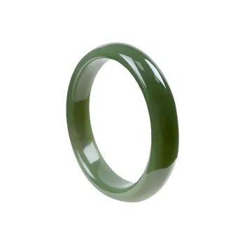 SIYIJIA Hetian Jade Bangles Green Jade Women's