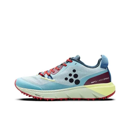 CRAFT Anti-Slip Wear-Resistant Low-Top Trail Long Long Shoes Women's Turquoise