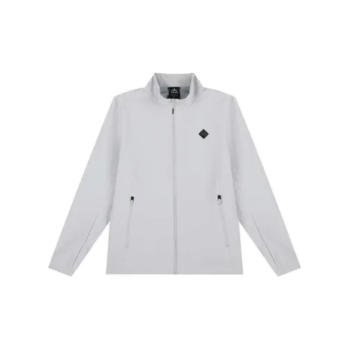 361° Trench Coat Men's Spirit Silver Gray
