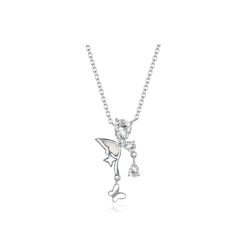 KADER 925 Sterling Silver Necklaces Women's Silver, Gift For Women's Mother