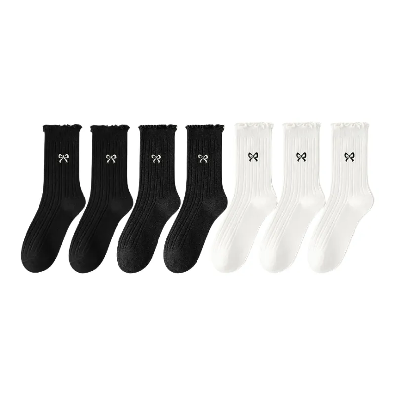 Lan Miao Mid-Calf Socks Women's 7 Pack-7