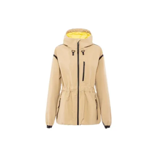 PRADA Jackets Coats Women's Yellow