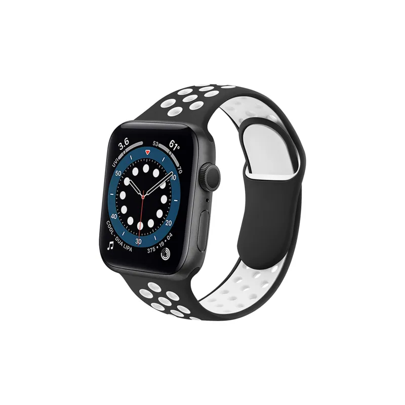 ZHENGGUANG Watch Band Apple Compatibility Silicone Material-54