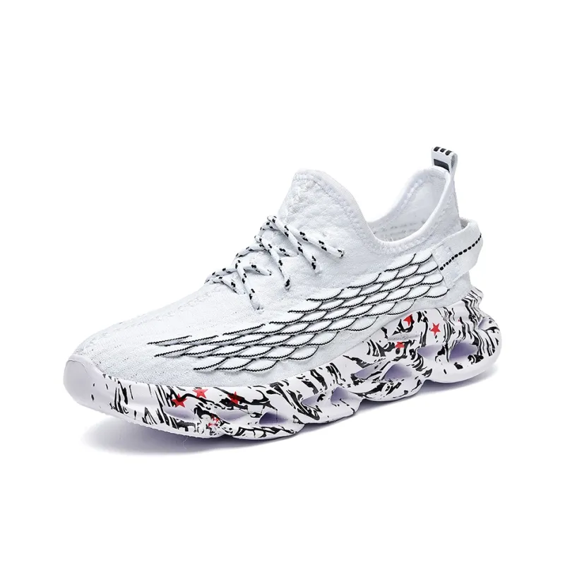 Kuding Cushioning Breathable Coverage Lightweight Height Increasing Casual Shoes Men's-5