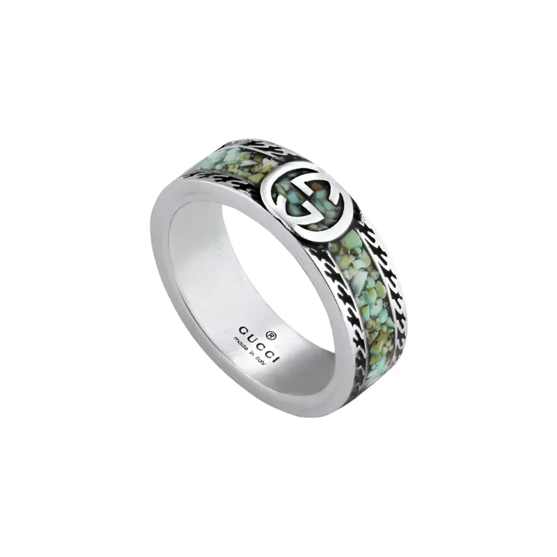 GUCCI Ring With Interlocking G-0