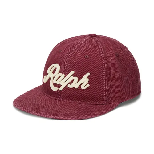Polo Ralph Lauren Cotton Baseball Caps Men's Red