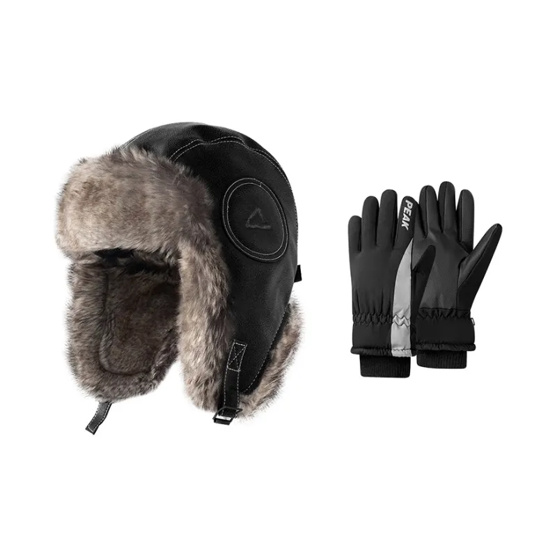 PEAK Polyester Trapper Hats Unisex-0