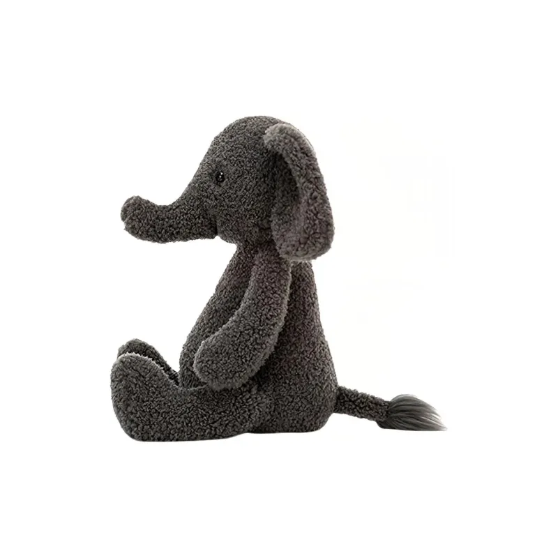 JELLYCAT Jungle Animal Collection Allenby Elephant Dolls Plush Doll 35cm High-3