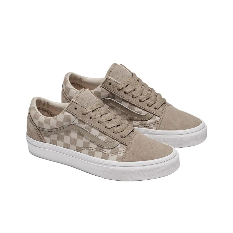 Old Skool Vans 'Checkerboard Moon Rock Beige'-1