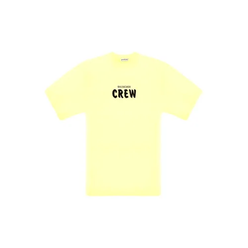 Balenciaga Regular T Shirt Women's Yellow