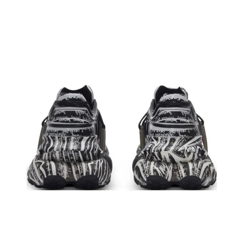 BALMAIN Unicorn Unicorn Low-Top Casual Shoes Men's Black-3
