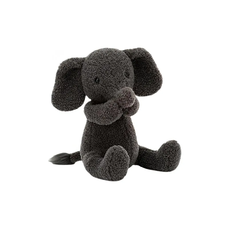 JELLYCAT Jungle Animal Collection Allenby Elephant Dolls Plush Doll 35cm High-2