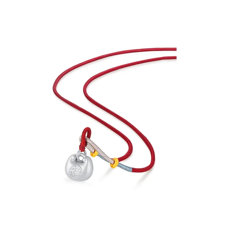 CHAOHONGJI Sterling Silver 990 Necklaces Women's-6