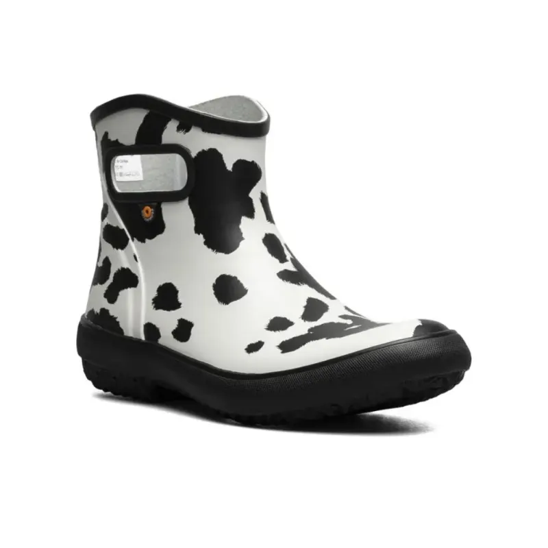 BOGS Ankle Boots Women's White Black-3