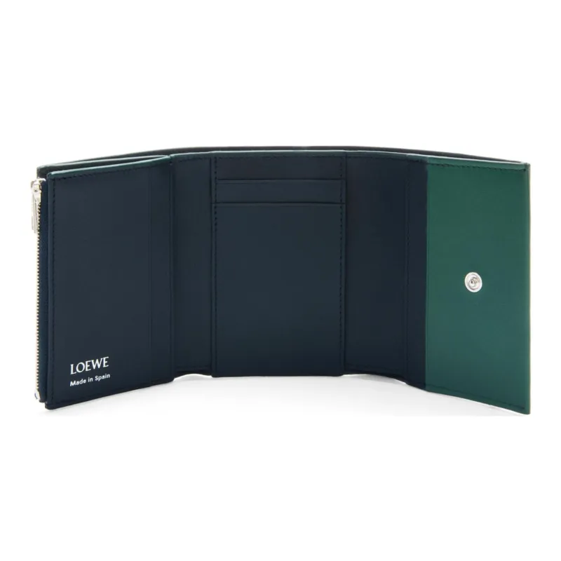 LOEWE Calfskin Wallet Men's Evergreen-2