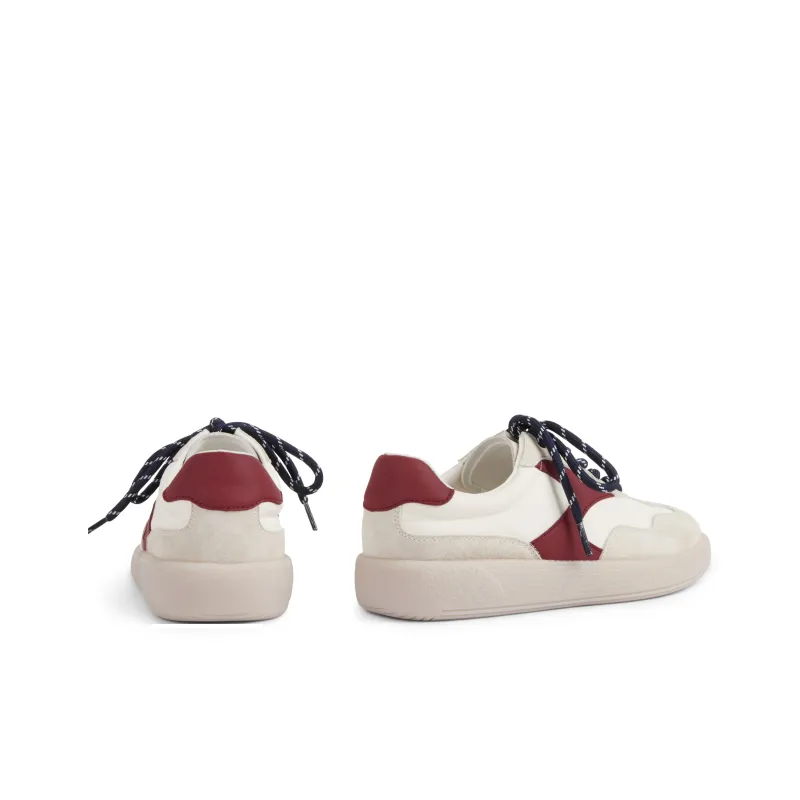 TOOMANYSHOES Jasmine Milk White Low Top Casual Shoes Women's-2
