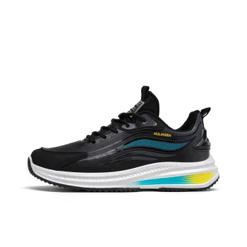 Mulinsen Anti Slip And Wear Resistant Lightweight Rebound Anti Rollover Low Top Running Shoes Men's