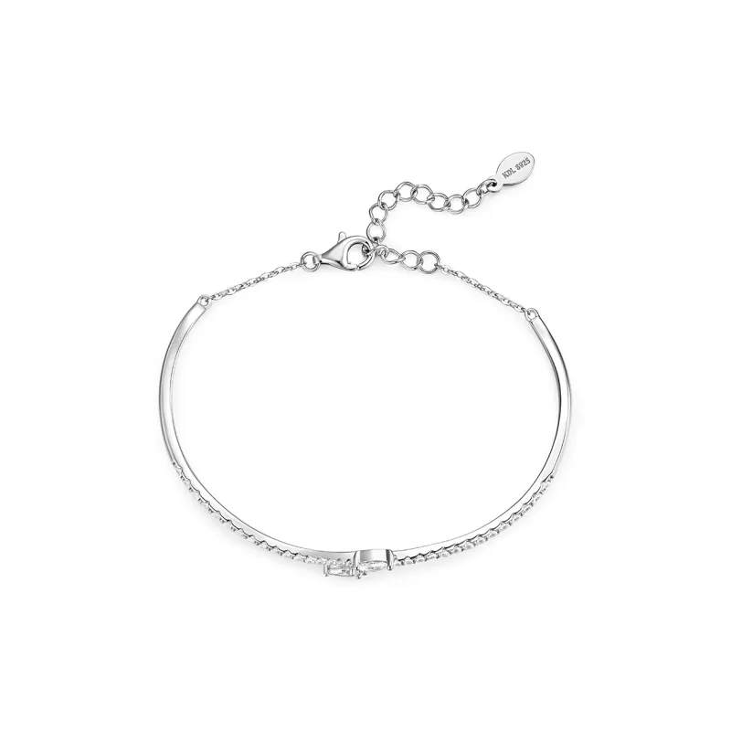 KADER 925 Sterling Silver Bracelets Women's Silver Box-1
