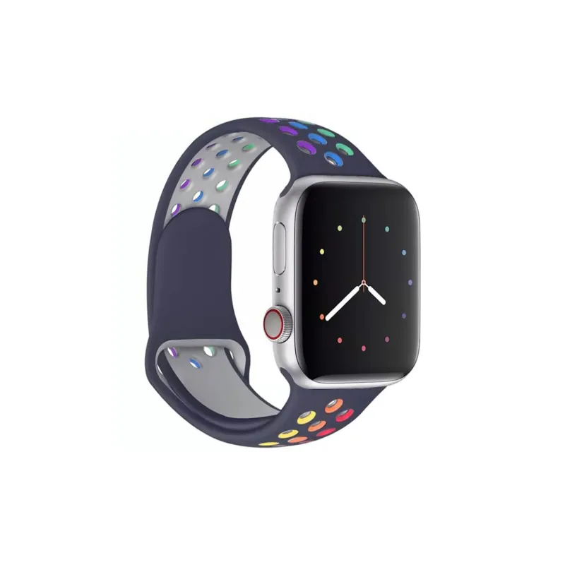 ZHENGGUANG Watch Band Apple Compatibility Silicone Material-5