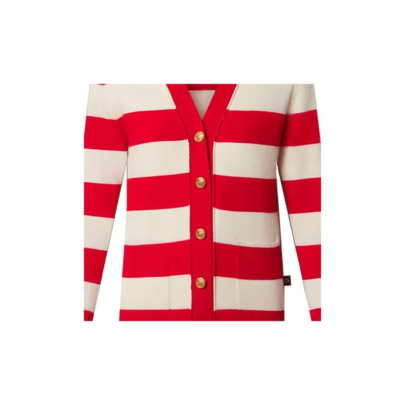 LOUIS VUITTON Chunky Stripes Cardigan-4