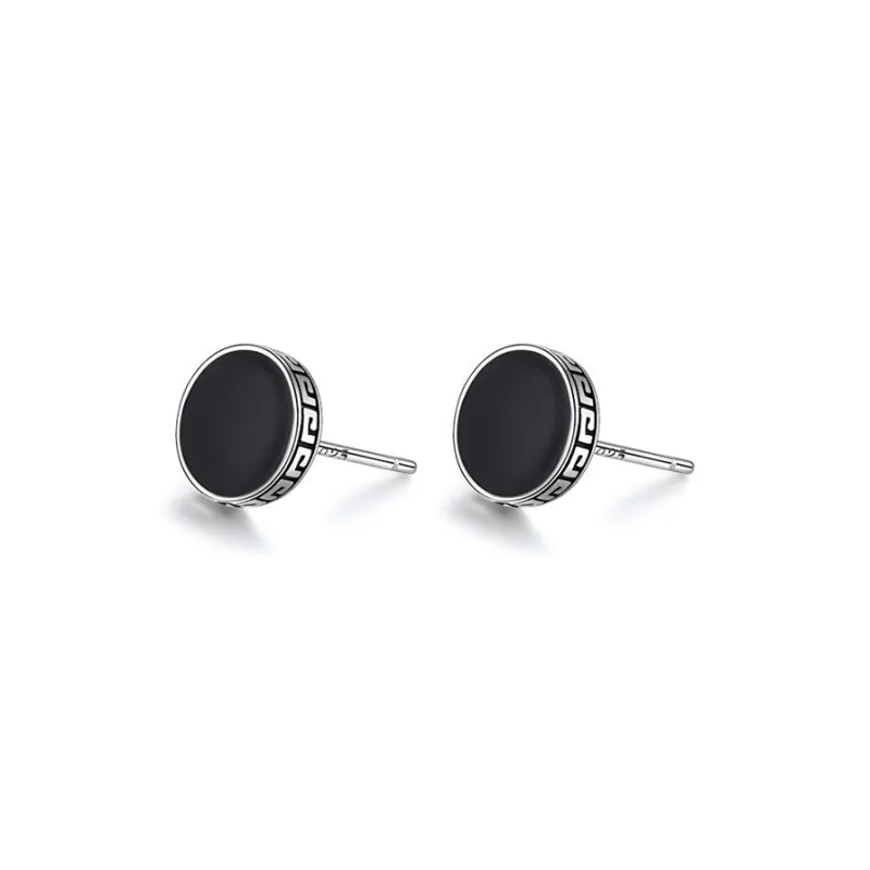 JOLLY NOTE Fashionable Everyday Casual Versatile For Students Stud Earrings Unisex-0