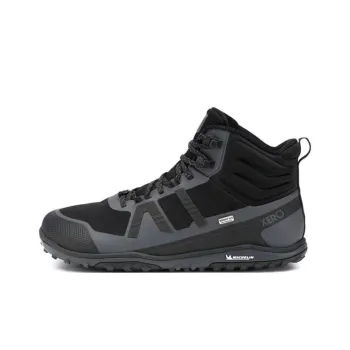 Xero Shoes Anti-Slip Wear-Resistant Mid-Top Hiking Shoes Men's Black Gray